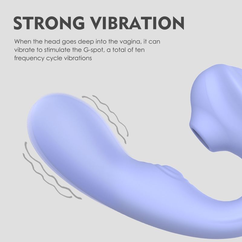 Aria Air Pulse C Shaped Vibrator-SXE-0661