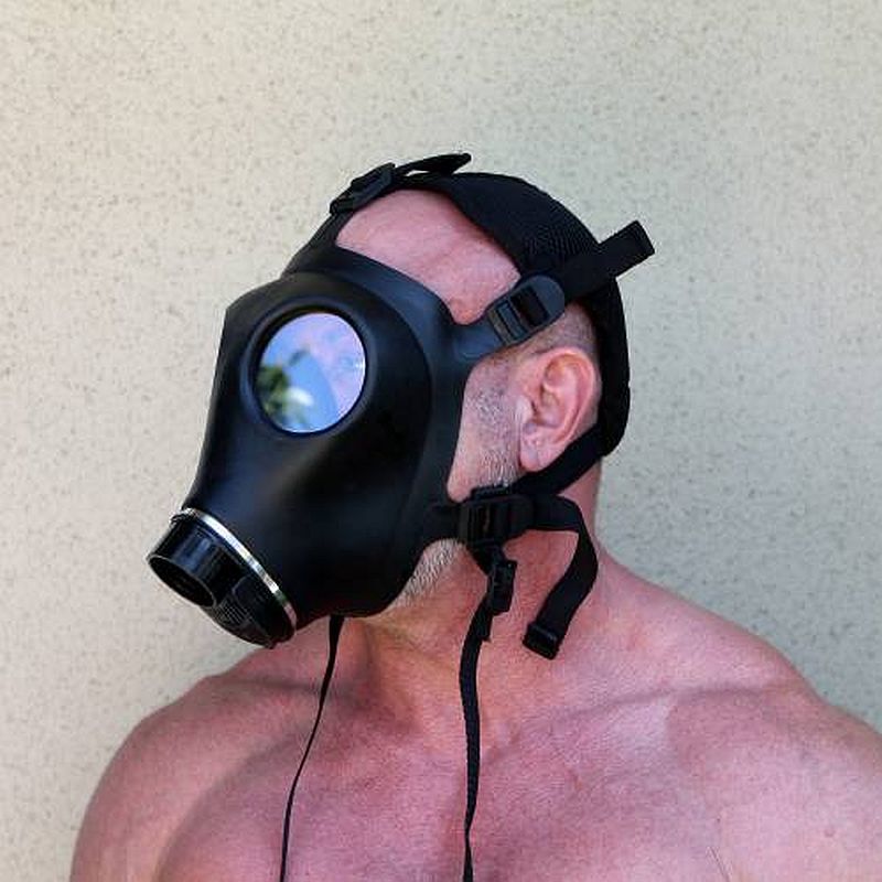 Adjustable Rubber Gas Mask