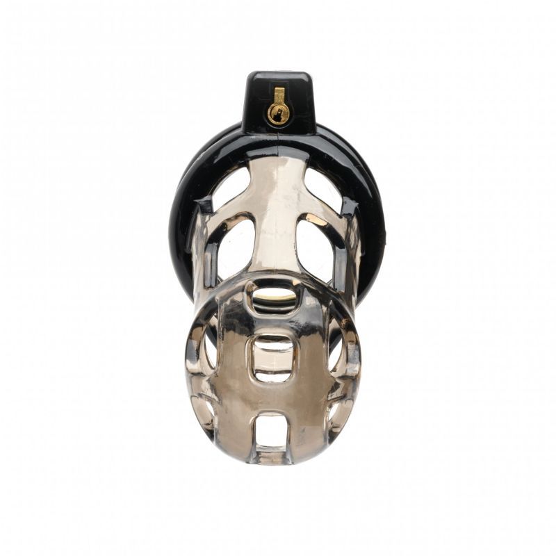 Gladiator Size 1 Soft Cock Cage with Pussification Plug