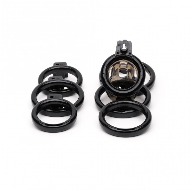 Gladiator Size 1 Soft Cock Cage with Pussification Plug