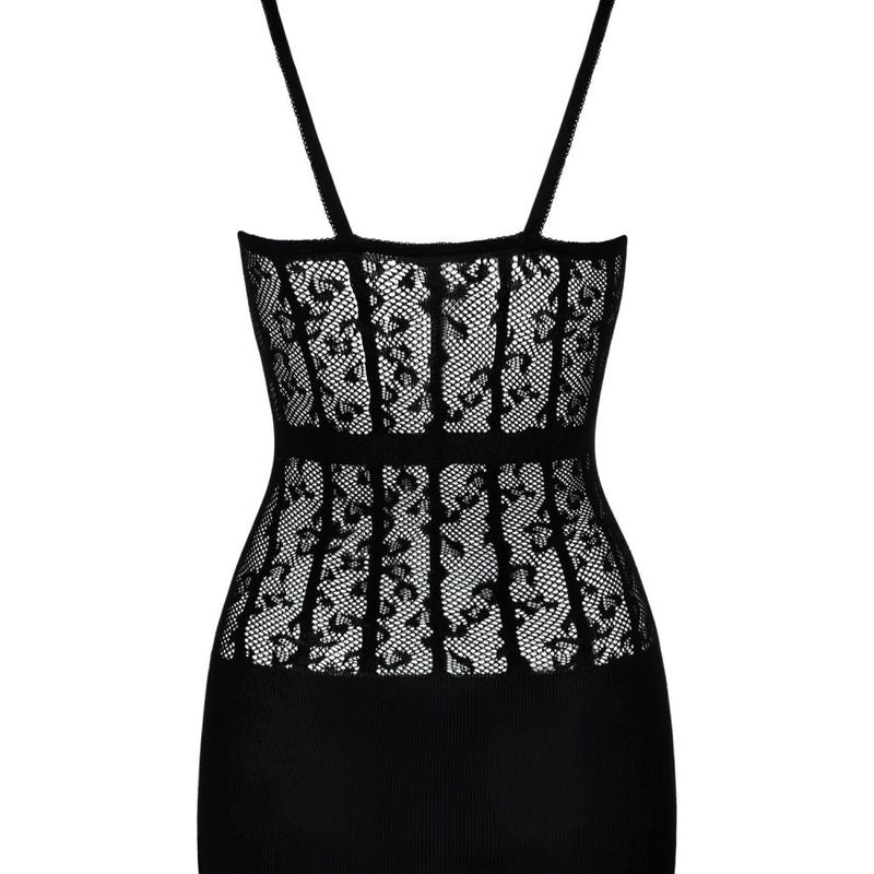 D605 Dress Black-8915-BLK-O/S