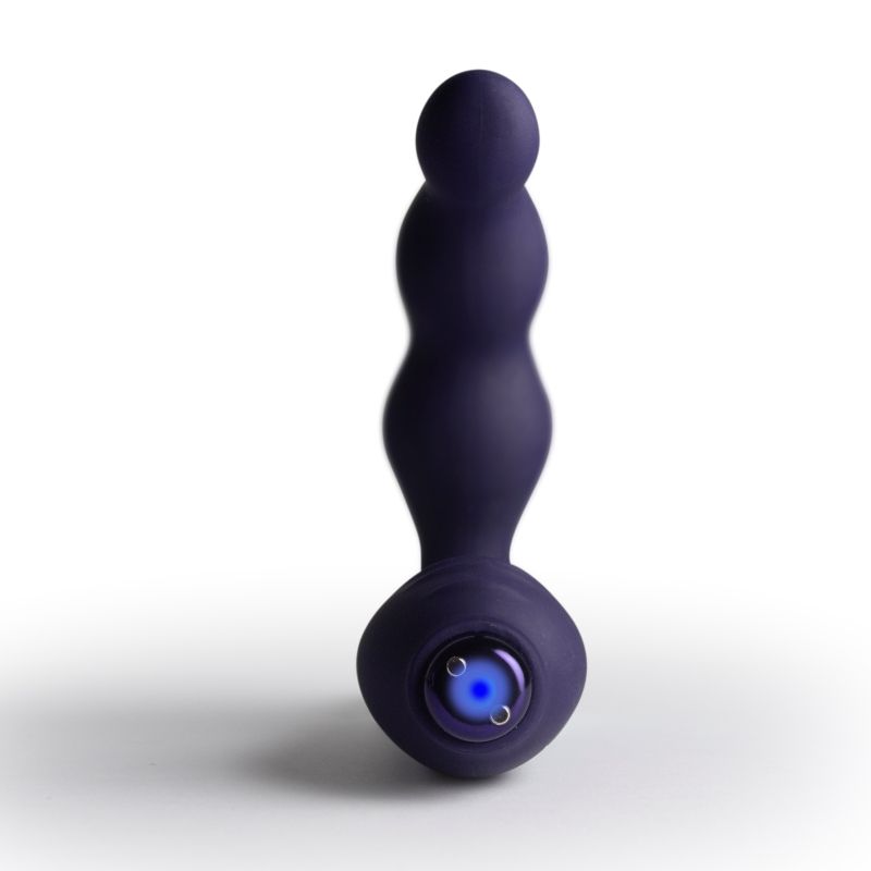 Nova Dominion Beaded P Spot Vibrator Blue