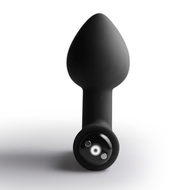 Nova Solaris Tapered Butt Plug Vibrator Black