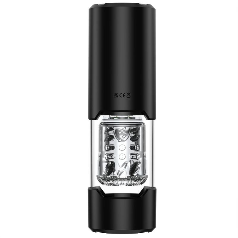  Vibrating and Rotating Masturbator