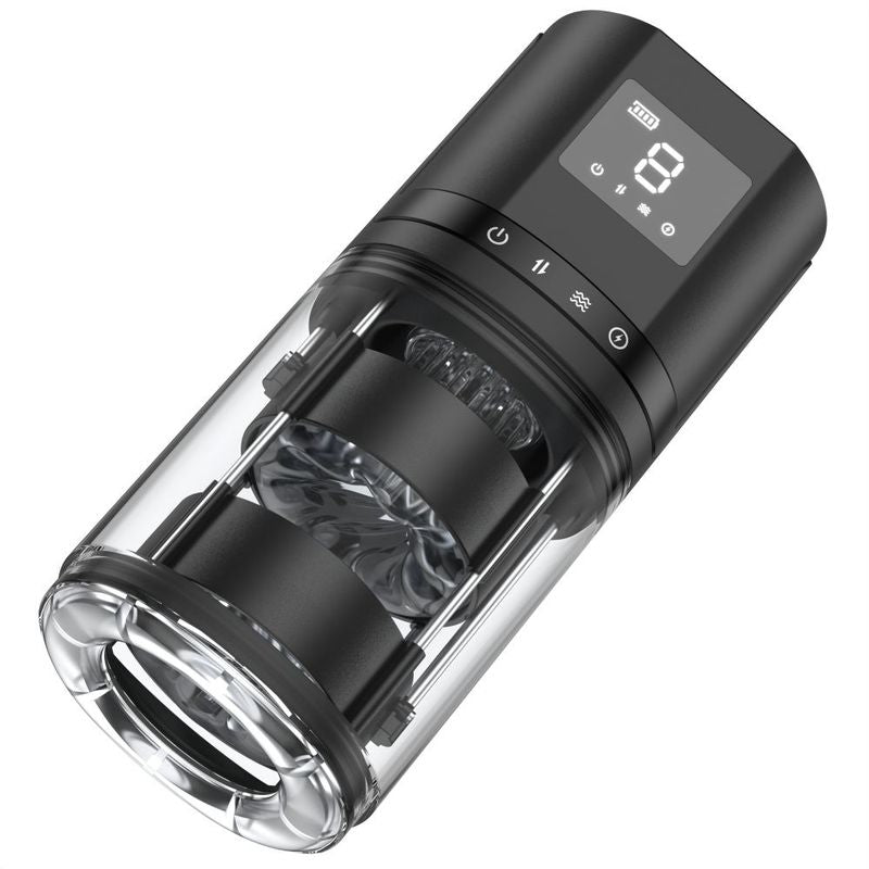Maximus LCD Auto Thrusting and Vibrating Masturbator