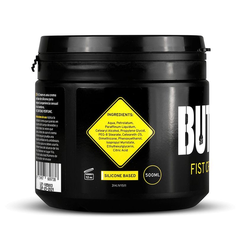 BUTTR Fisting Cream Silicone Based 500ml