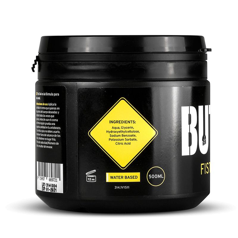 BUTTR Fisting Gel Water Based 500ml