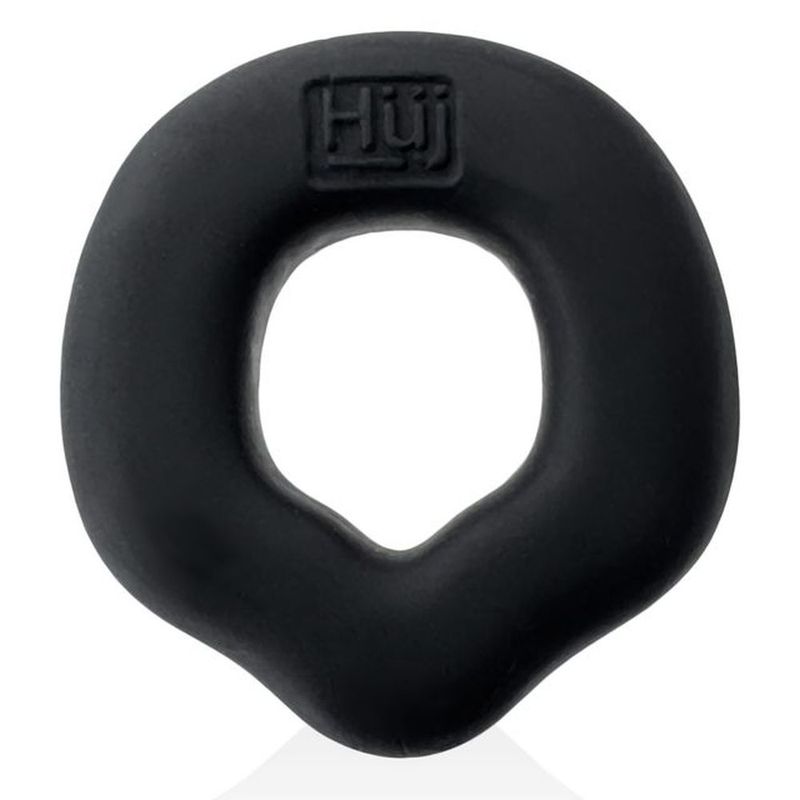 Fit Grips 2 Pc Ergo Cockring Black Red