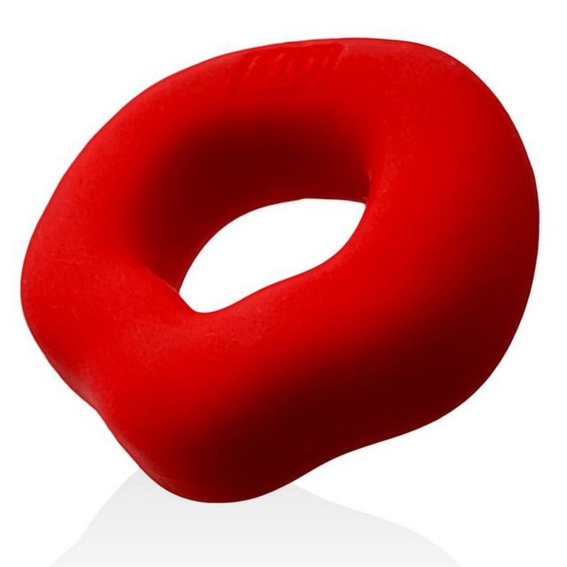 Fit Grips 2 Pc Ergo Cockring Black Red