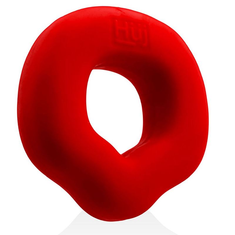 Fit Grips 2 Pc Ergo Cockring Black Red