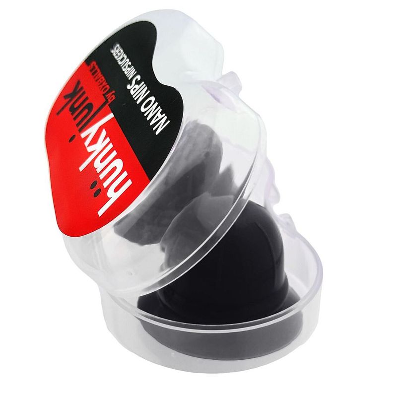 Nano Nips Nipple Sucker Silicone Black w Storage Case