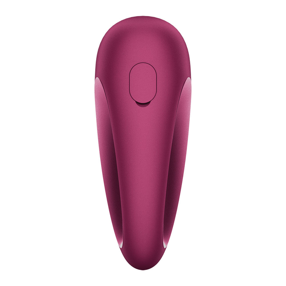 Satisfyer Delighterrr - Berry USB-C Rechargeable Stimulator with Rolling Ball