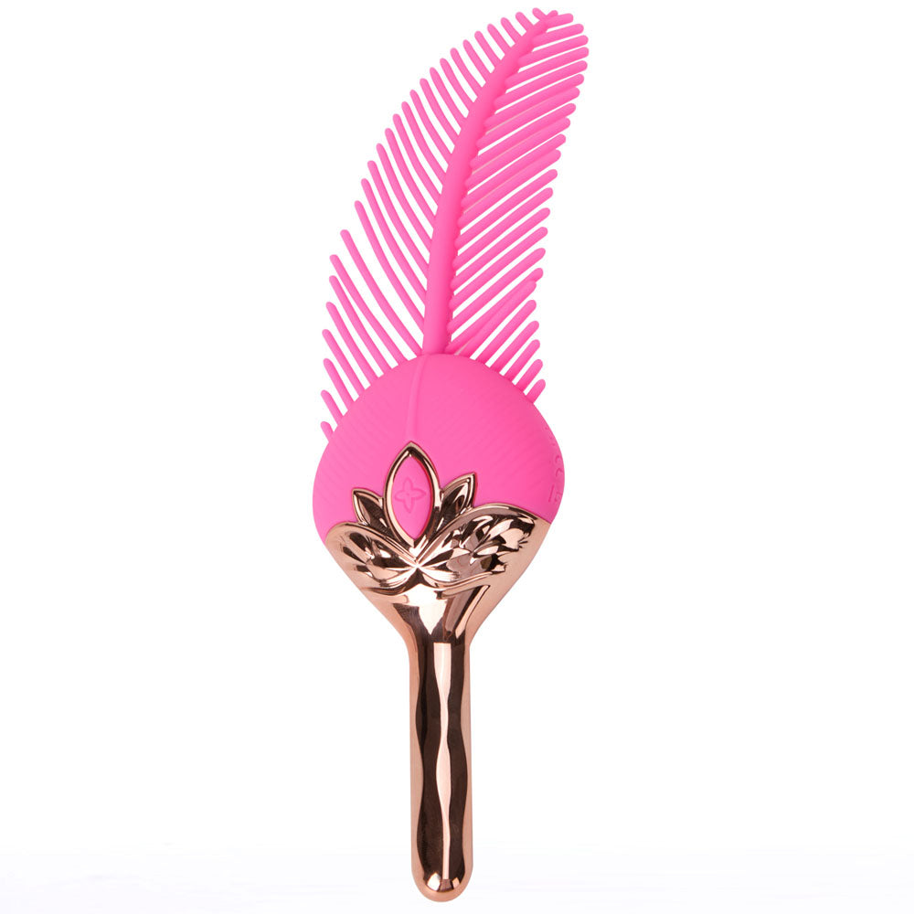 Maia RAYNE - Pink - Pink USB Rechargeable Feather-Like Vibrating Stimulator