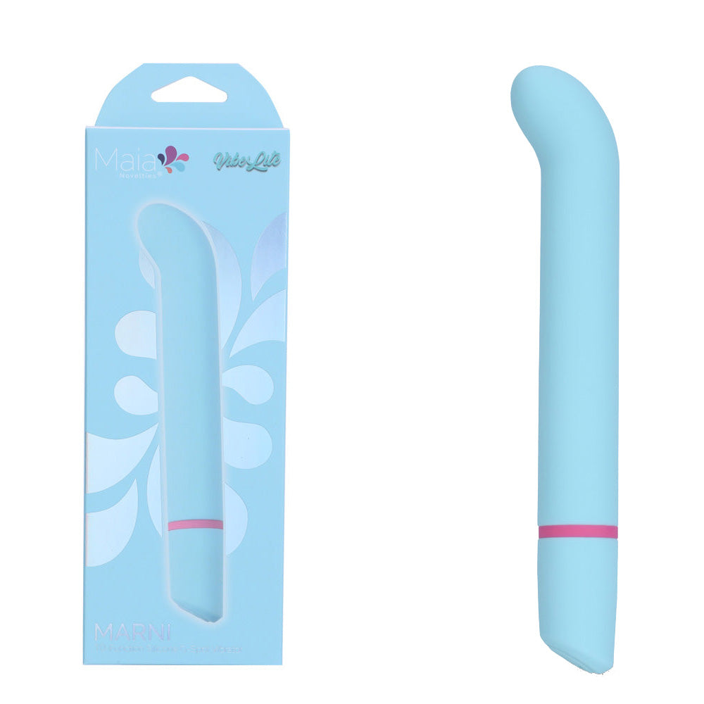 Maia MARNI - Blue 17.1 cm USB Rechargeable Vibrator
