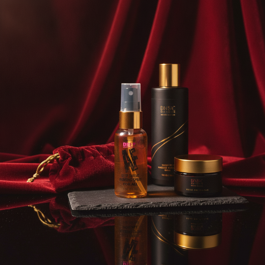 Deep AF - Strawberry - Strawberry Flavoured Deep Throat Spray - 29 ml | Maximize Oral Pleasure with Deep AF Throat Spray