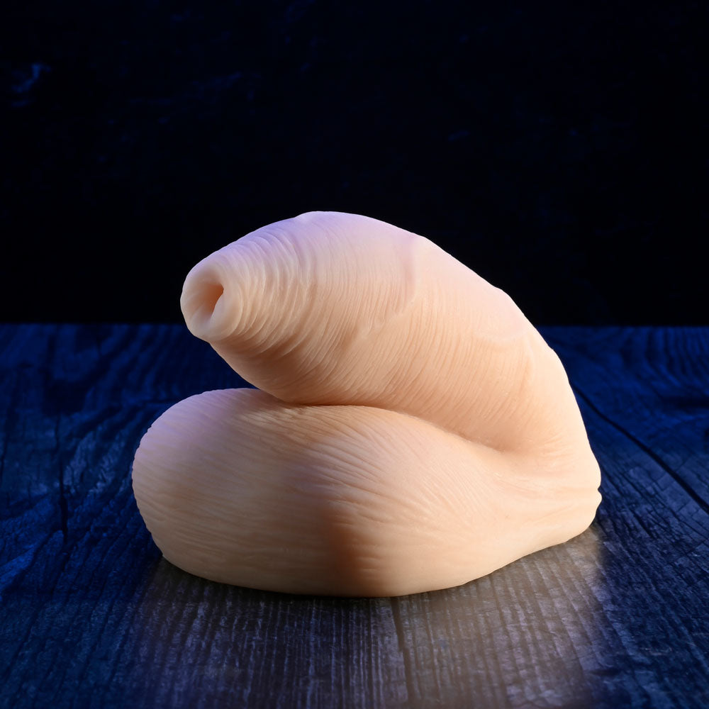 Gender X THE UNCIRCUMCISED PACKER - Light - Flesh 11.5 cm Packer
