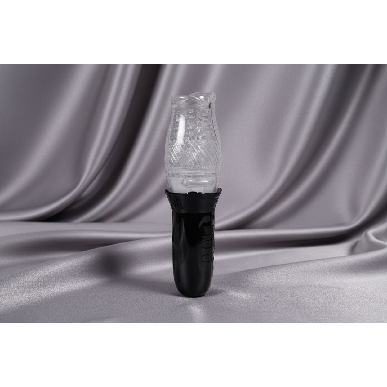 Adam & Eve Adam's Gawk Gawk - Clear USB Rechargeable Rotating Masturbator