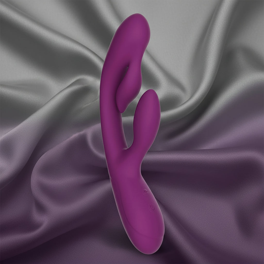 Adam & Eve G-VIBE + - Purple 23 cm USB Rechargeable Triple Stimulating Vibrator