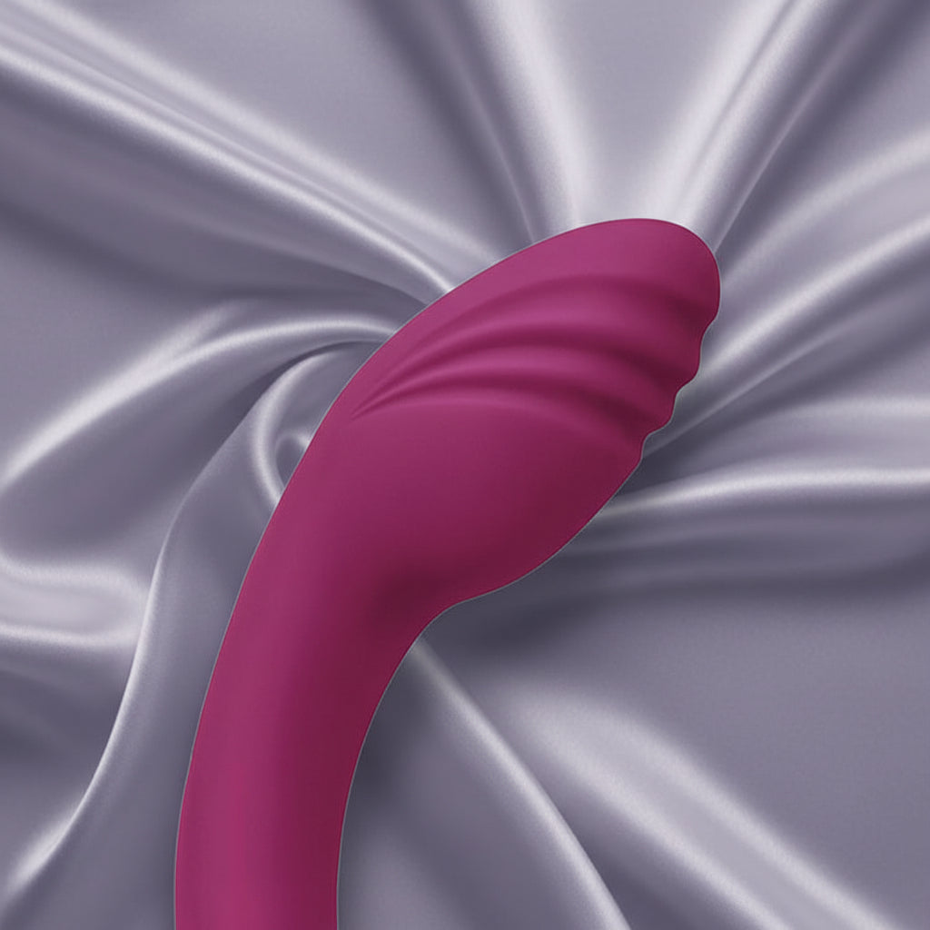 Adam & Eve ROSE GOLD CLIT TICKLER - Red 22 cm USB Rechargeable Rabbit Vibrator