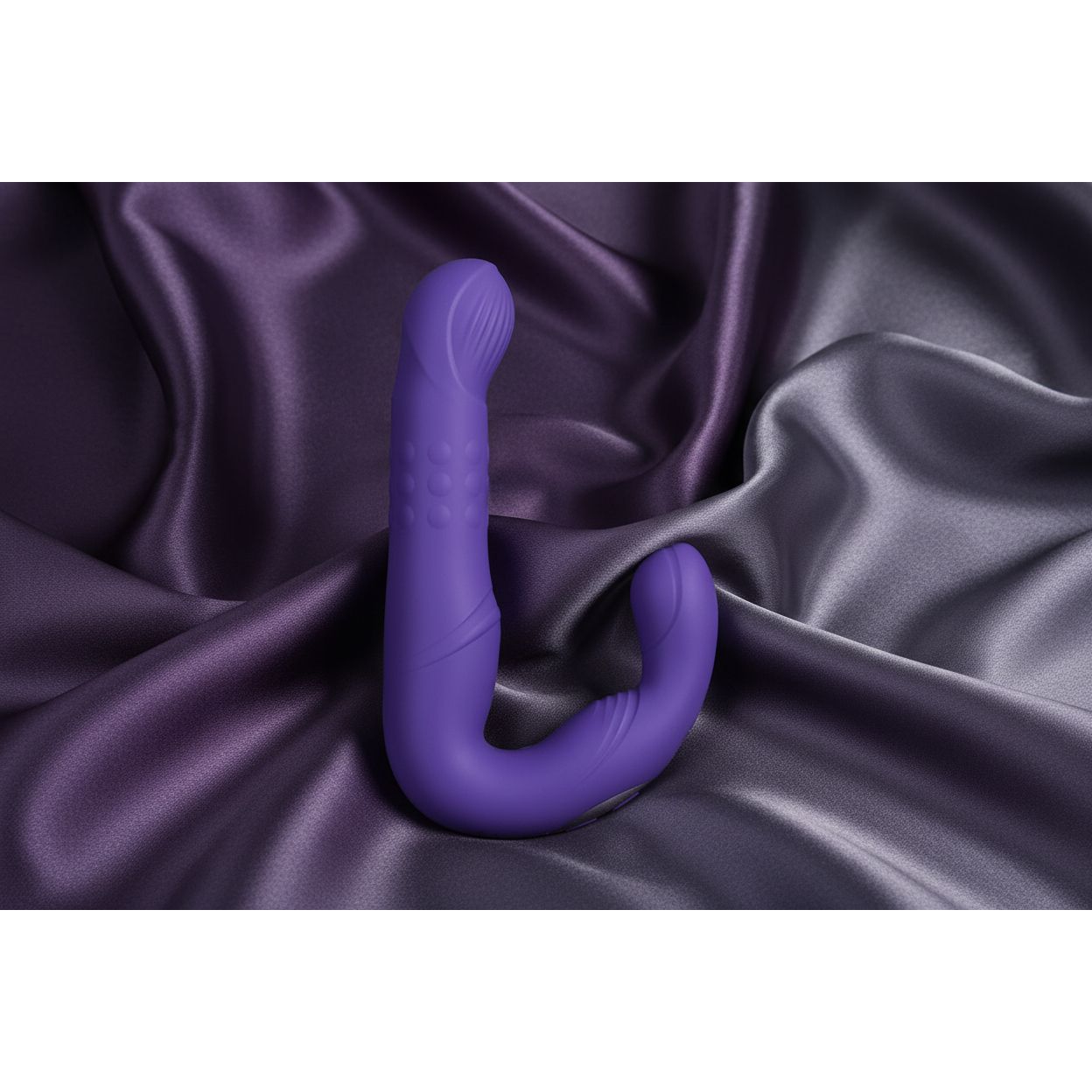 Adam & Eve P-SPOT MILKER - Purple USB Rechargeable Curling & Pulsating Prostate Massager