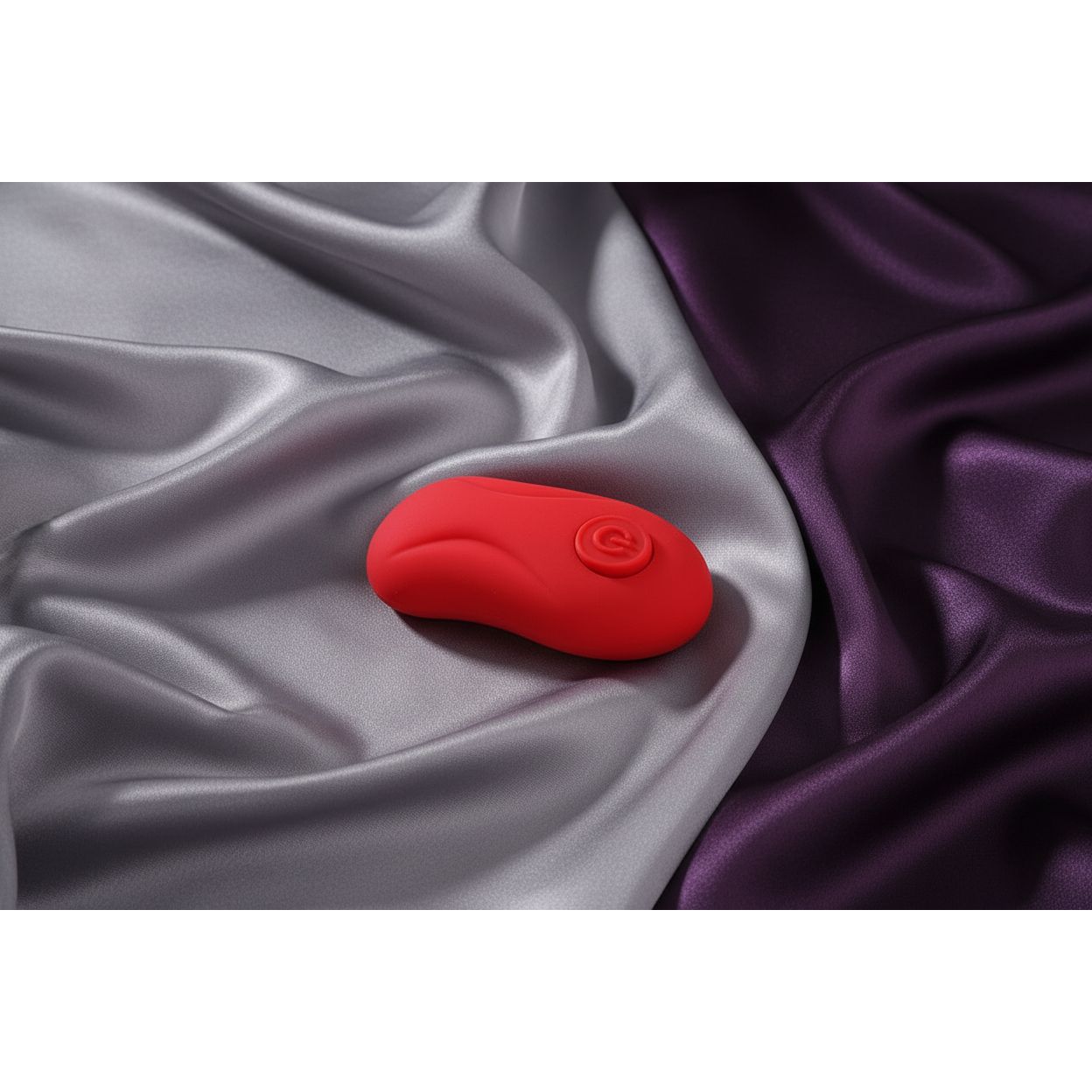 Adam & Eve THE ROSEBUD - Red 10.2 cm USB Rechargeable Vibrating Butt Plug with Remote