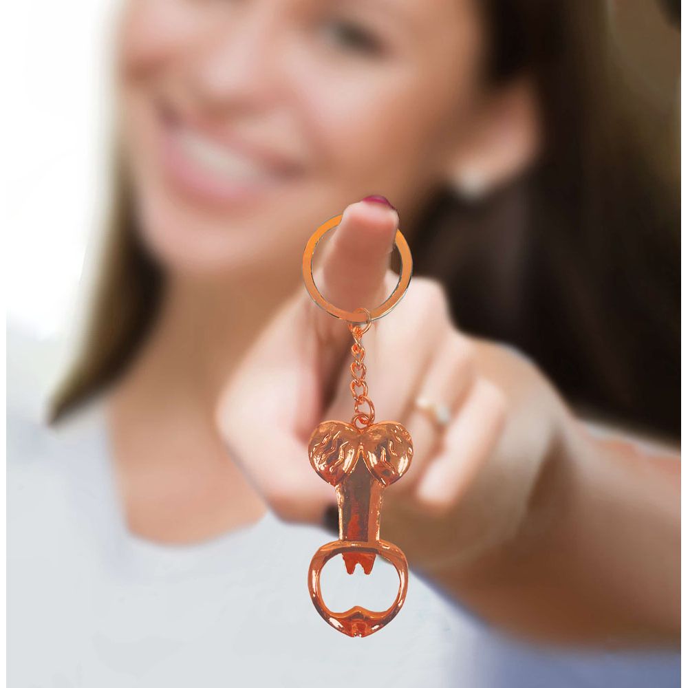 Super Fun Key Chain - Penis Bottle Opener - Novelty Key Chain
