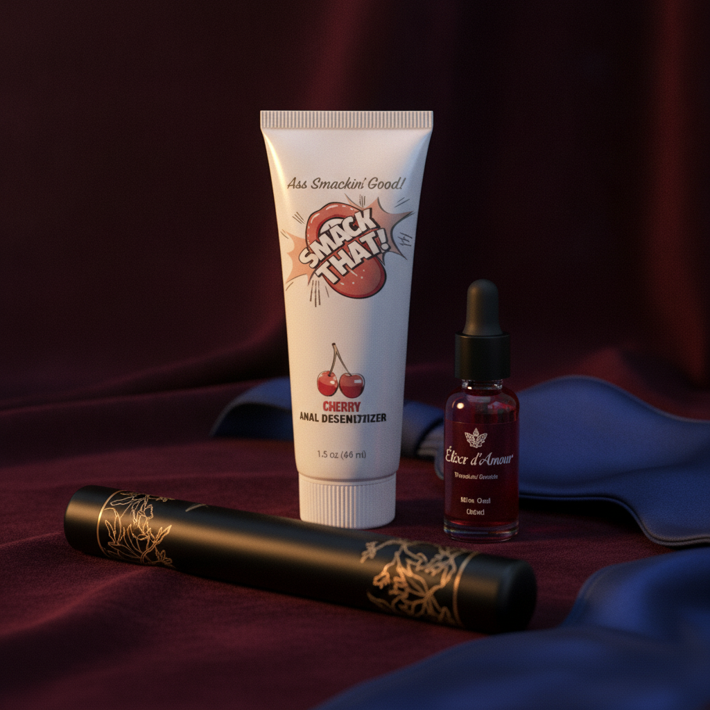 Smack That! Anal Desensitiser - Cherry - Cherry Flavoured Anal Desensitiser - 44 ml Tube | Smack That! Anal Desensitiser for Enhanced Pleasure