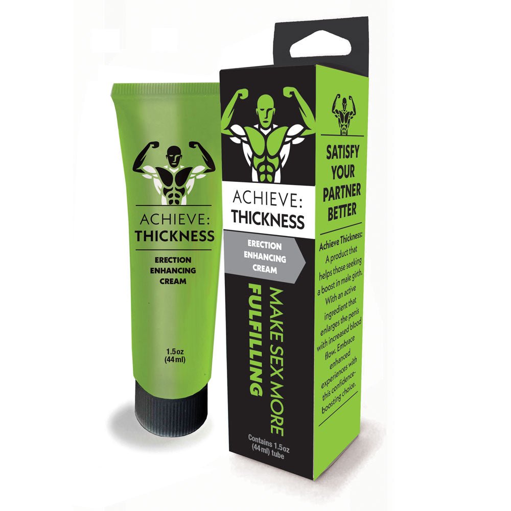 Achieve: Thickness - Erection Enhancing Cream for Men - 44 ml - Silk and Sin
