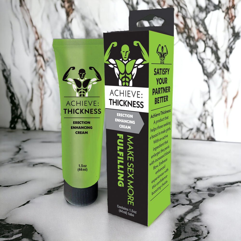 Achieve: Thickness - Erection Enhancing Cream for Men - 44 ml - Silk and Sin