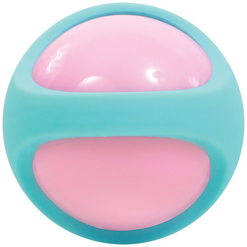 Adam & Eve Eve's Kegel Training Set - Teal/Pink Kegel Trainers - Set of 2 - Silk and Sin