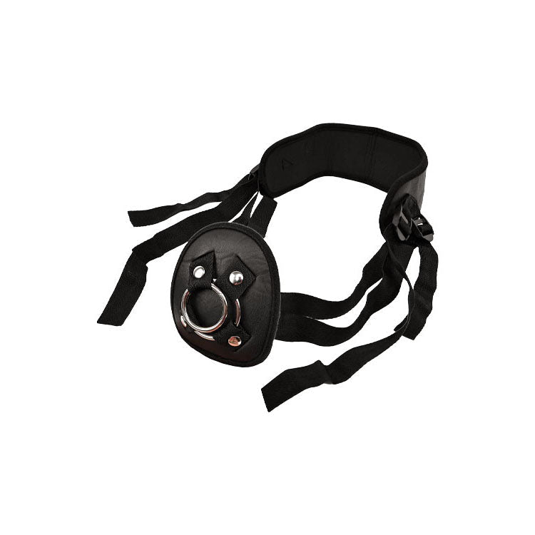 Adam & Eve EVES STRAP-ON - Black Adjustable Strap-On Harness (No Probe Included) - Silk and Sin