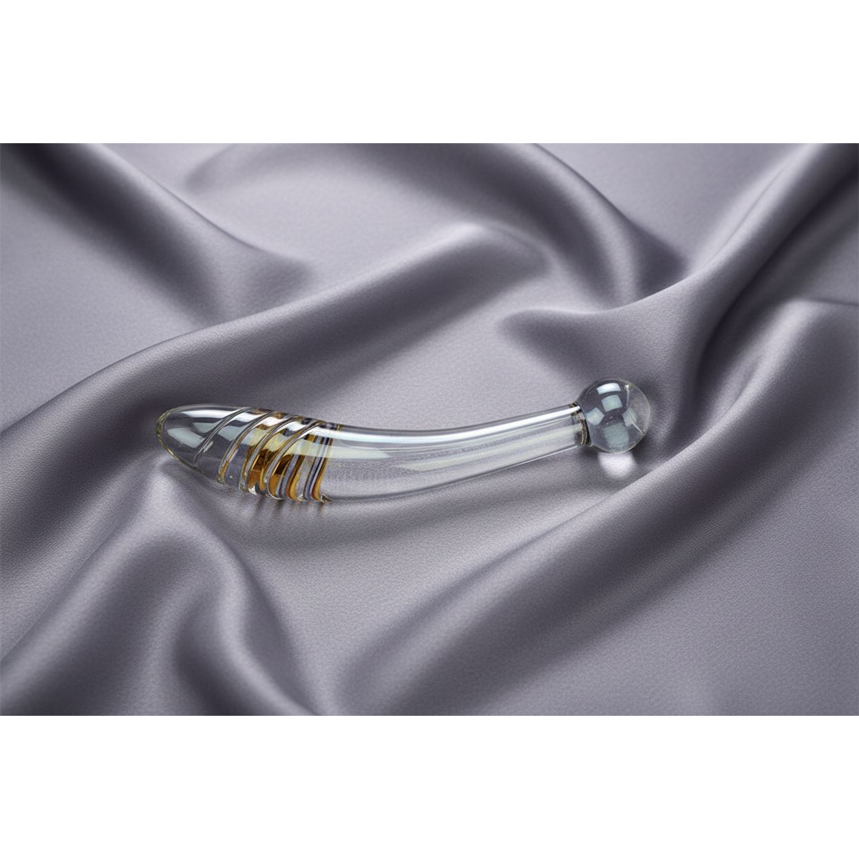 Adam & Eve FAIRY WAND - 22 cm Glass Dildo - Silk and Sin