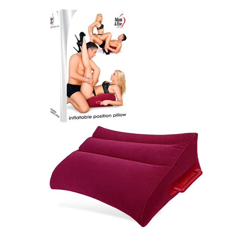 Adam & Eve Inflatable Position Pillow - Positional Aid - silkandsin