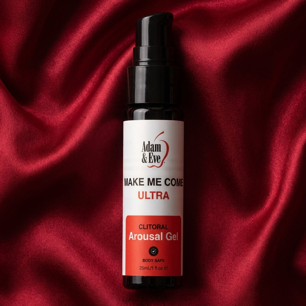 Adam & Eve MAKE ME COME ULTRA - Clitoral Arousal Gel - 29 ml Bottle - Silk and Sin