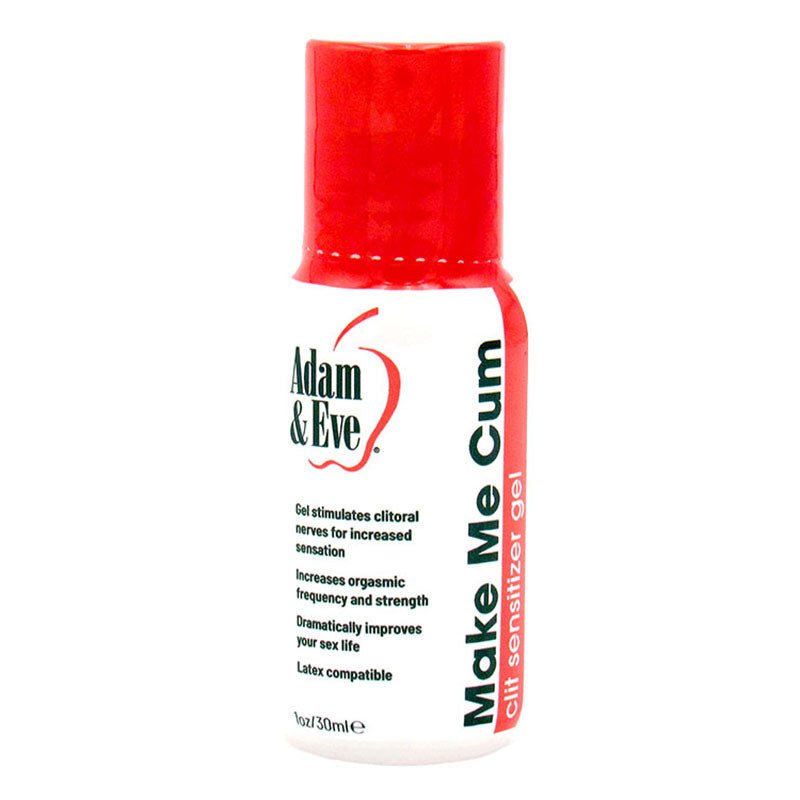 Adam & Eve Make Me Cum - Clitoral Sensitiser Gel for Women - 30 ml Bottle - silkandsin