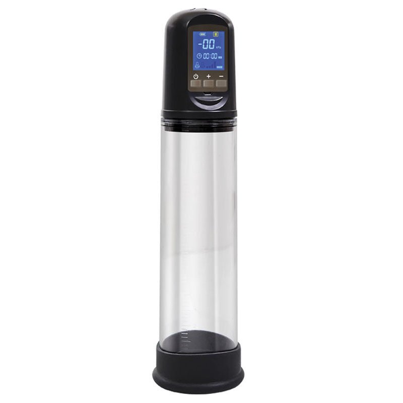 Adam & Eve Rechargeable Penis Pump - USB Rechargeable Powered Penis Pump - silkandsin