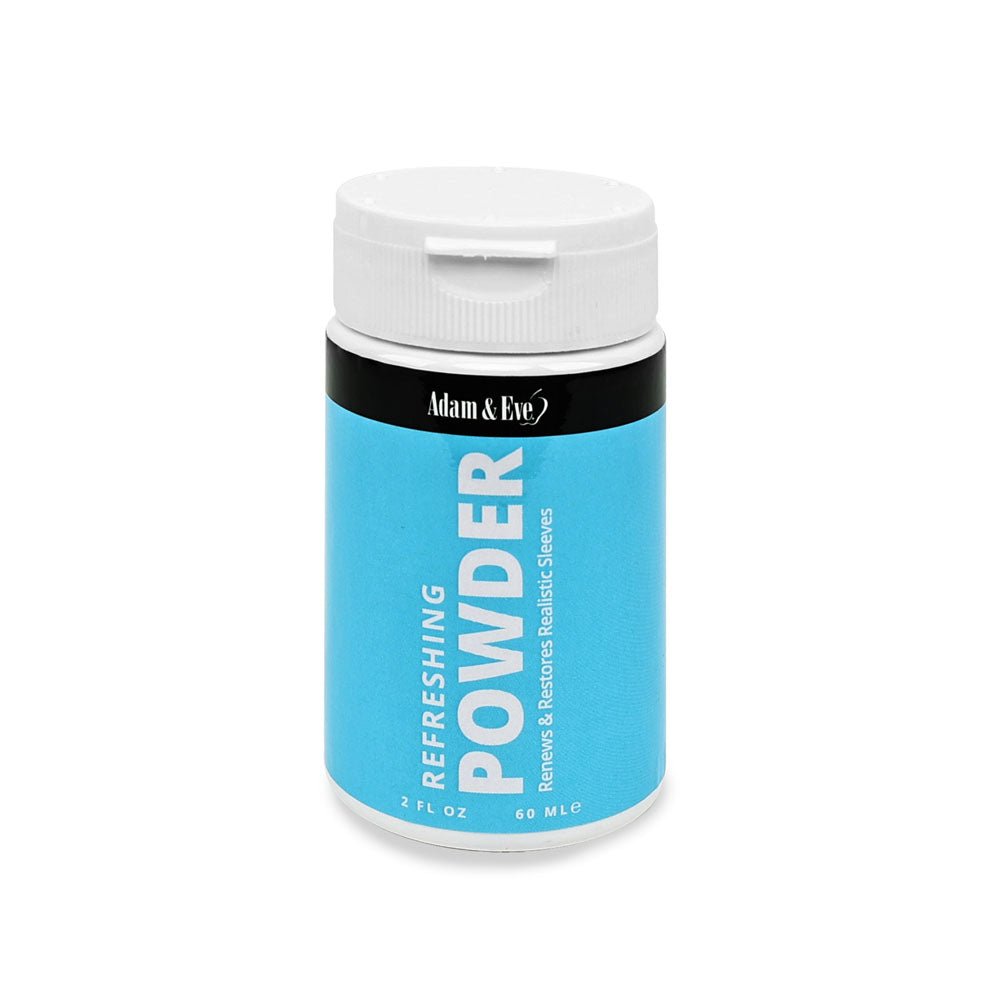 Adam & Eve REFRESHING POWDER - 60 ml - Refreshing Powder for Realistic Toys - 60 ml - silkandsin