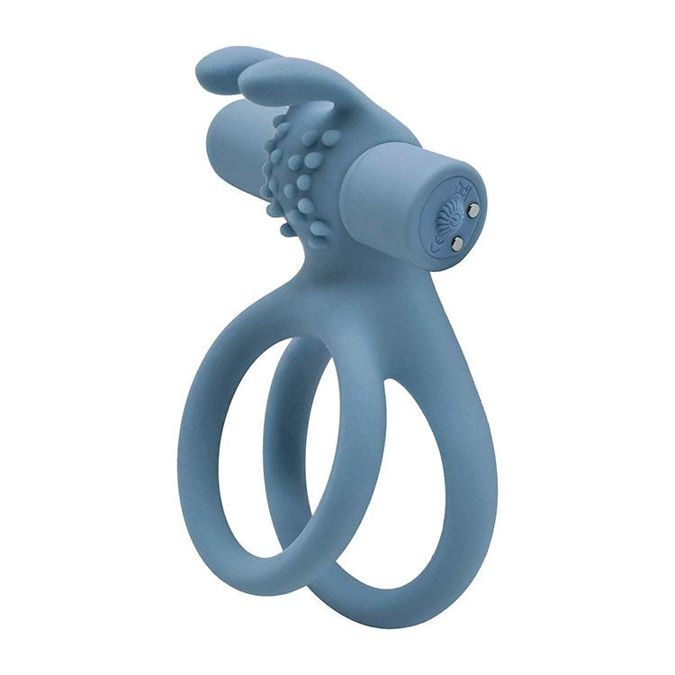 Adam & Eve ROCKIN RUMBLER ENHANCERS - Silicone Cock Rings with Rechargeable Vibrating Bullet - Set of 3 - silkandsin