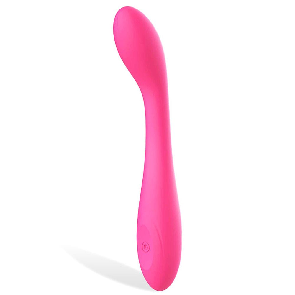 Adam & Eve SVELTE SLIM - Pink 19 cm USB Rechargeable Vibrator - Silk and Sin