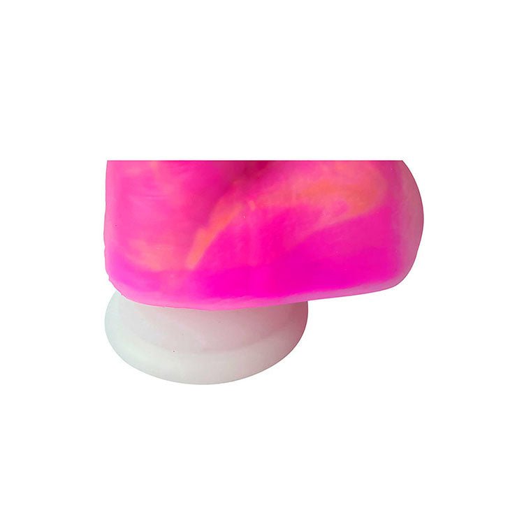 Adam & Eve THE SQUIGGLER - Pink 22.8 cm USB Rechargeable Thrusting Vibrating & Gyrating Dildo with Wireless Remote - silkandsin