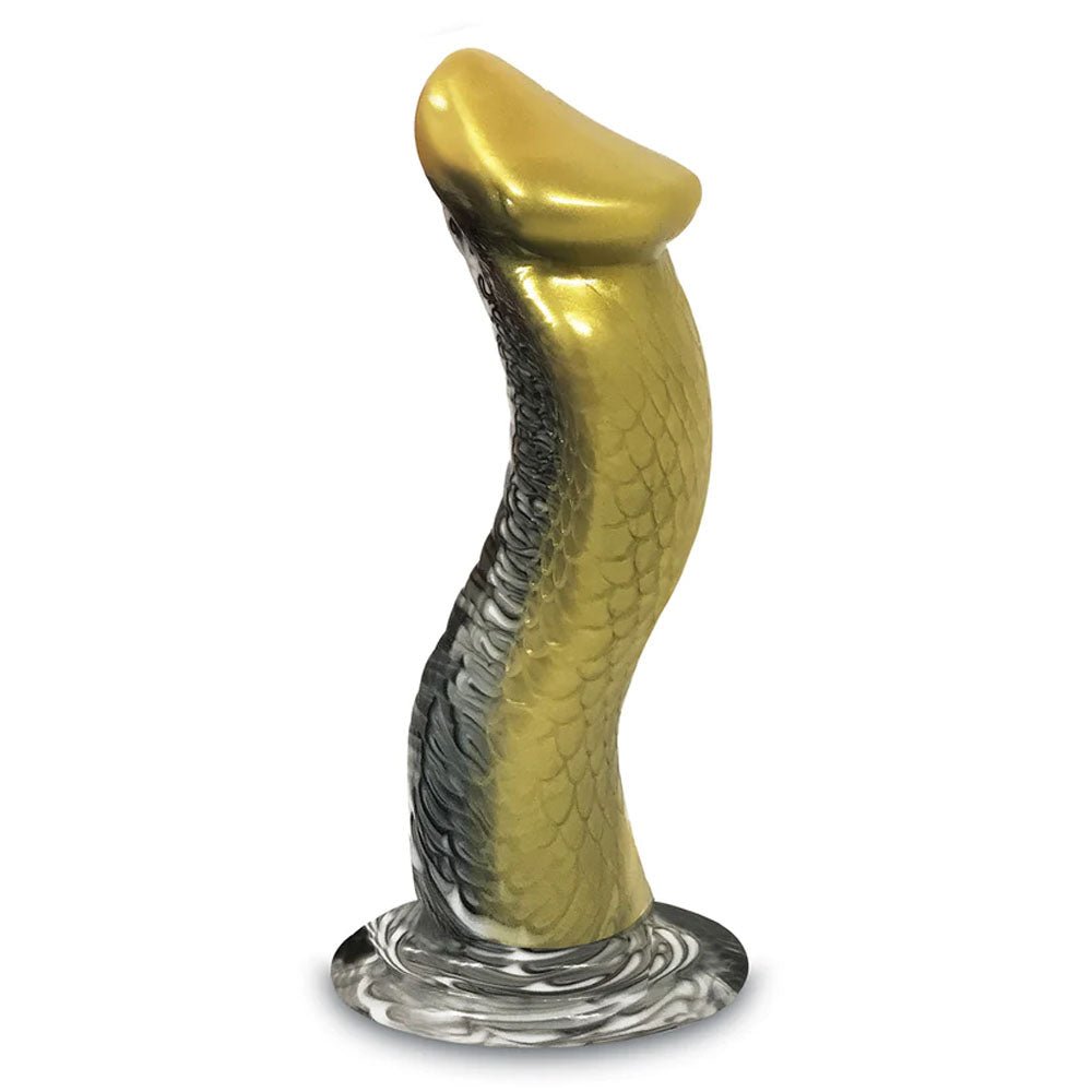 Alien Nation - Venomus - Gold 22.9 cm Snake Fantasy Dong - Silk and Sin
