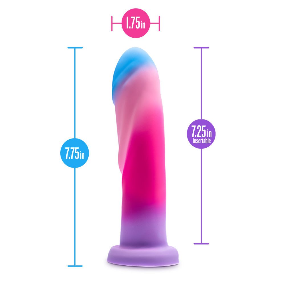 Avant - Borealis Dreams - Cotton Candy Coloured 19.7 cm Dildo - Silk and Sin