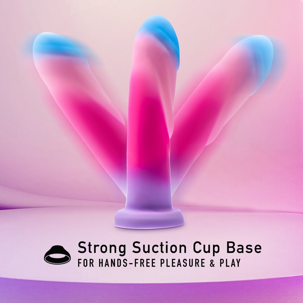 Avant - Borealis Dreams - Cotton Candy Coloured 19.7 cm Dildo - Silk and Sin