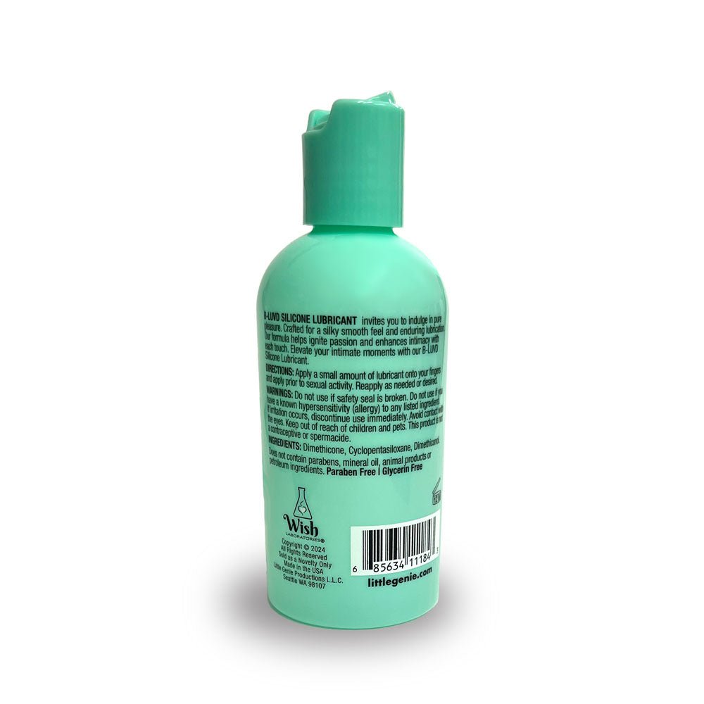 B-LUVD Silicone Lubricant - Silicone Lubricant - 118 ml Bottle - Silk and Sin