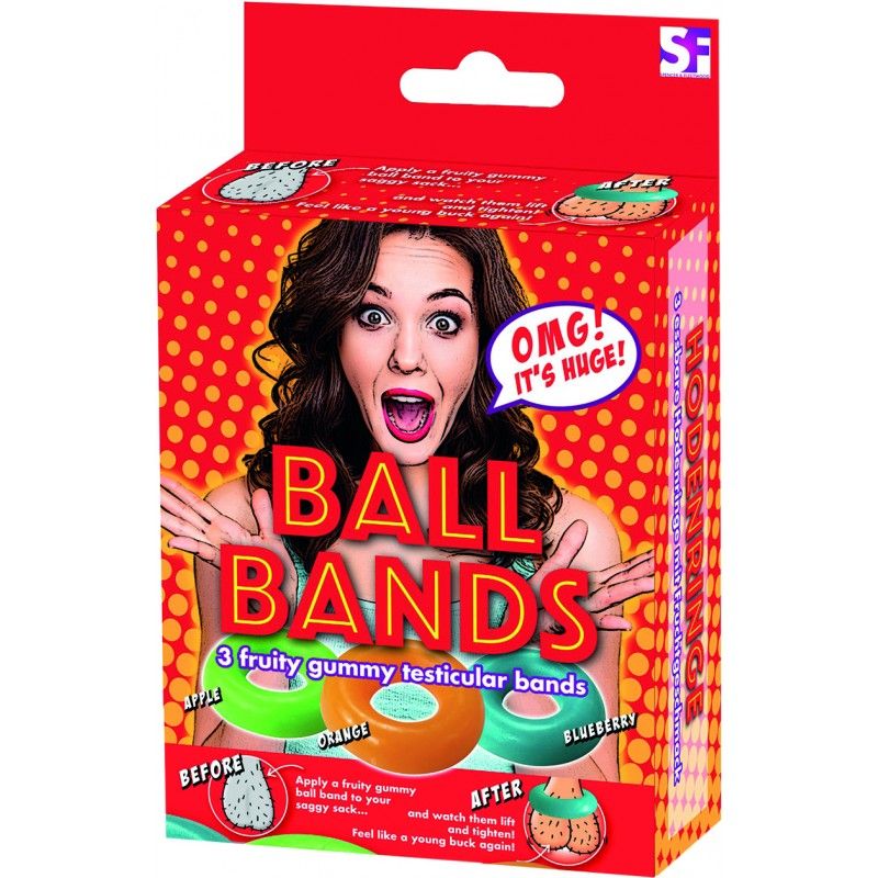 Ball Bands Gummy Cock Ring - Silk and Sin