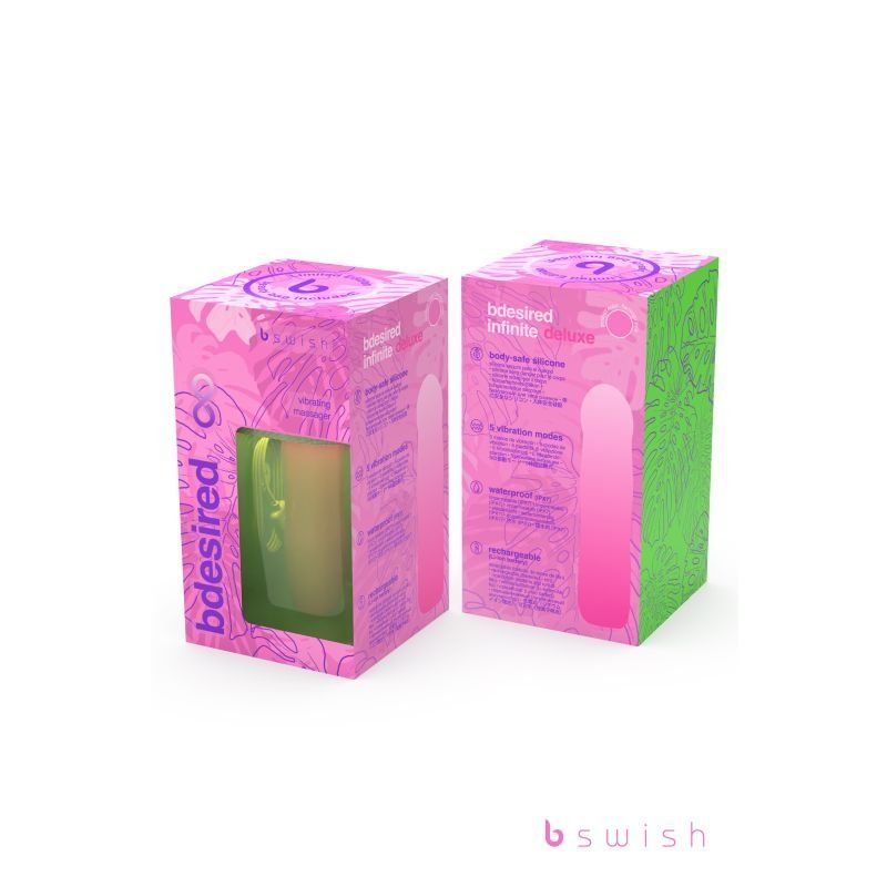 Bdesired Infinite Deluxe Flamingo Pink - Silk and Sin
