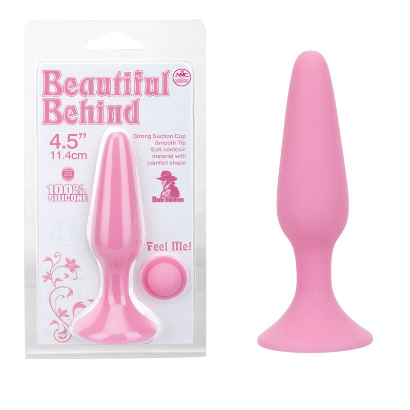 Beautiful Behind - Pink 11.5 cm Butt Plug - Silk and Sin