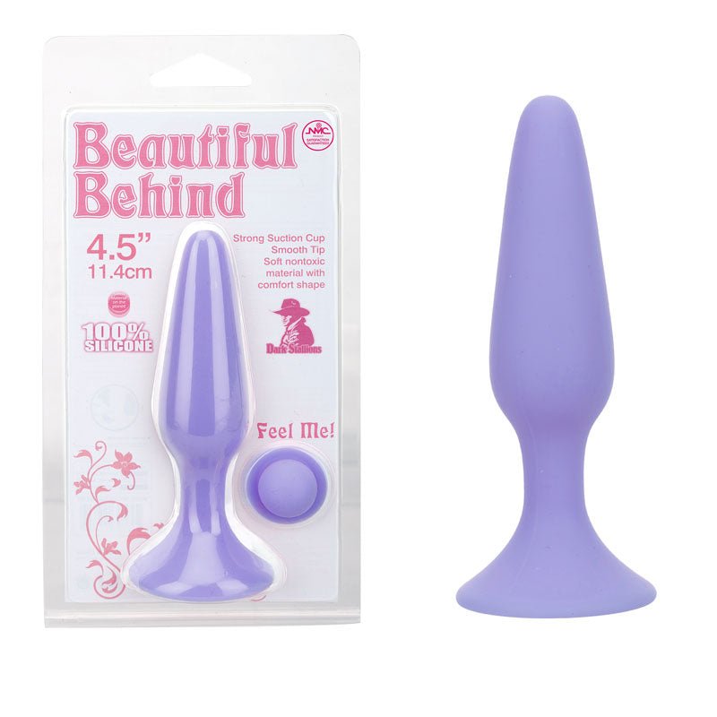 Beautiful Behind - Purple 11.5 cm Butt Plug - Silk and Sin