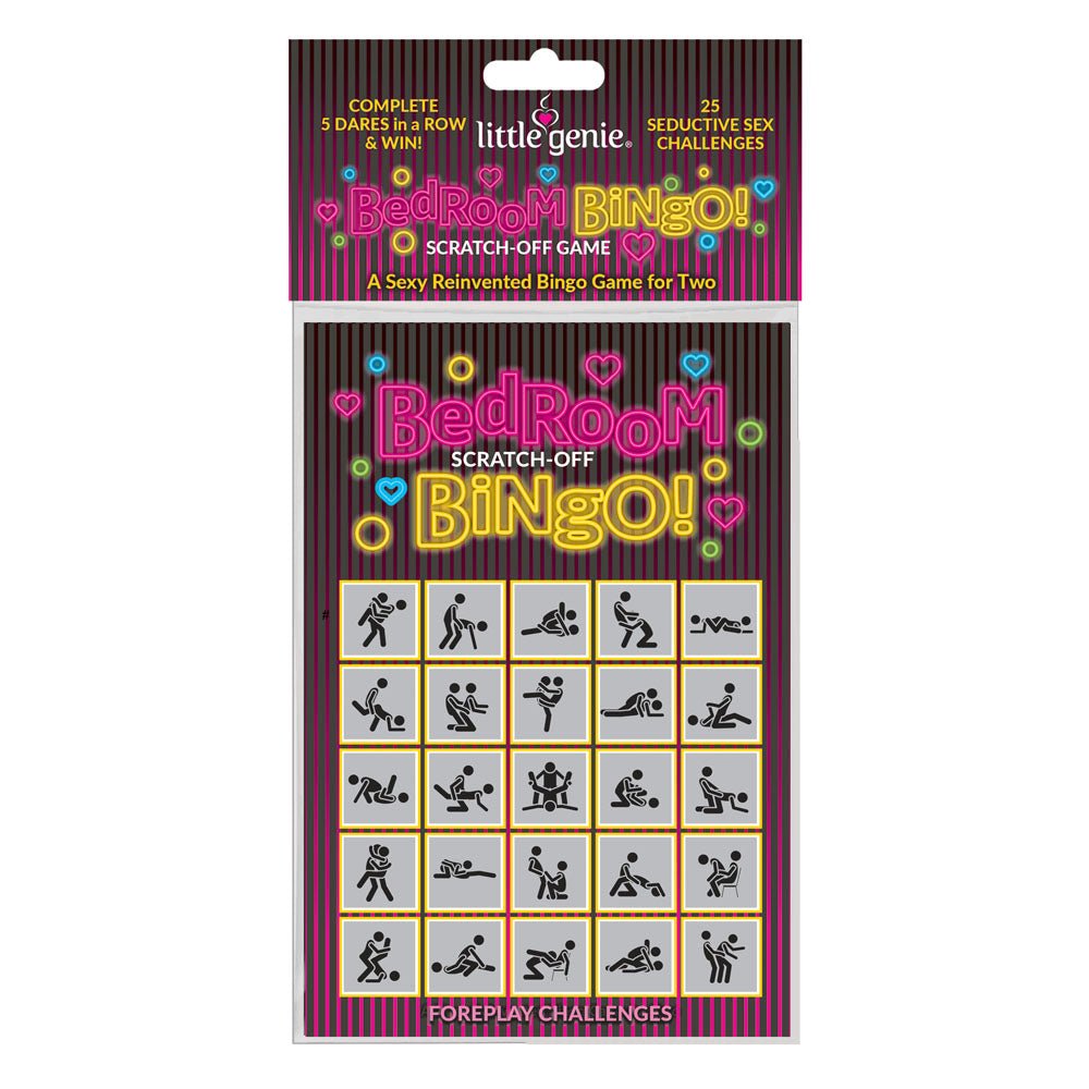 Bedroom Bingo - Foreplay Scratcher Card - Silk and Sin