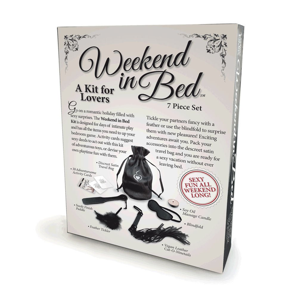 Behind Closed Doors - Weekend In Bed - Couples Kit Game - Silk and Sin
